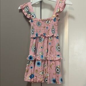Posh peanut evil eye dress - 2T